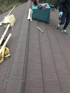 屋根作業