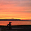サルワーレ周防島から見える夕日